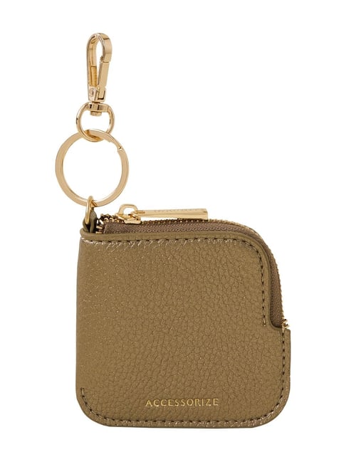 Buy Accessorize London Brown Solid Coin Purse For Women At Best