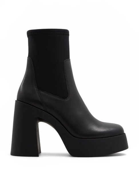 Aldo Women s CHEVIEL Black Casual Booties