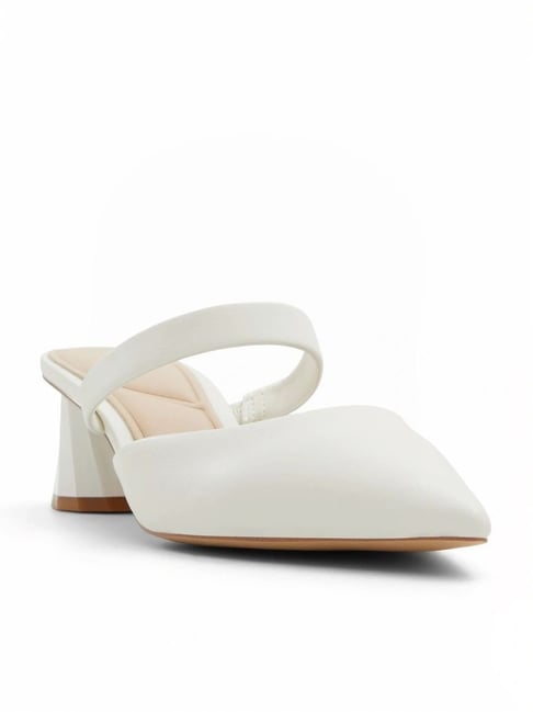 Aldo Women's KINSKI White Mule Shoes