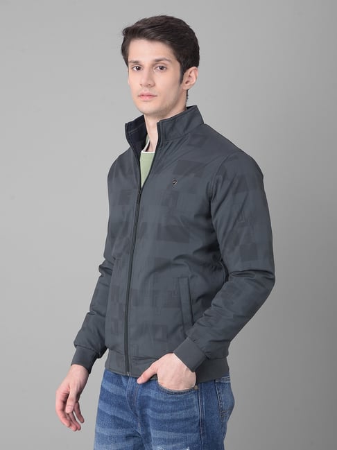 Crimsoune Club Olive Slim Fit Printed Jacket-picture-17