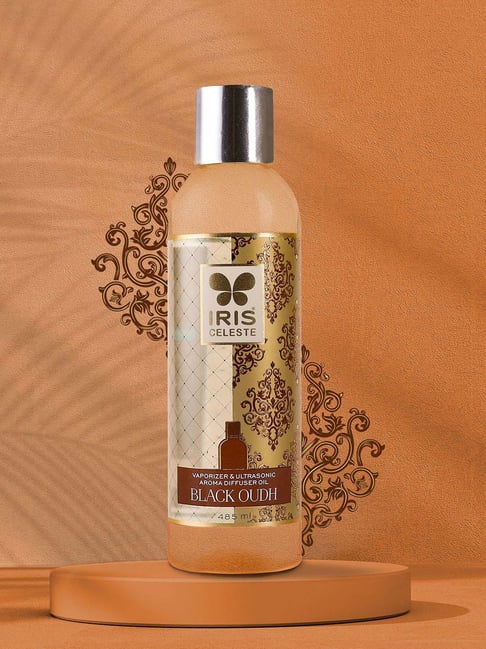 IRIS Celeste Black Oudh Fragrance Vaporizer Oil Fragrance (0.485 L)