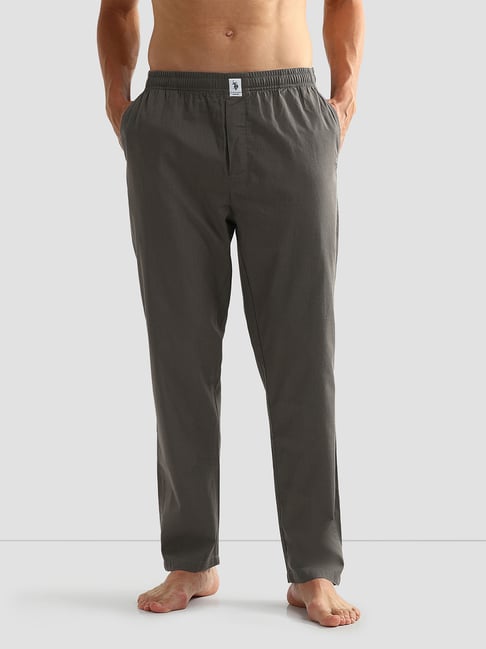 U.S. Polo Assn. Dark Grey Regular Fit Lounge Pants