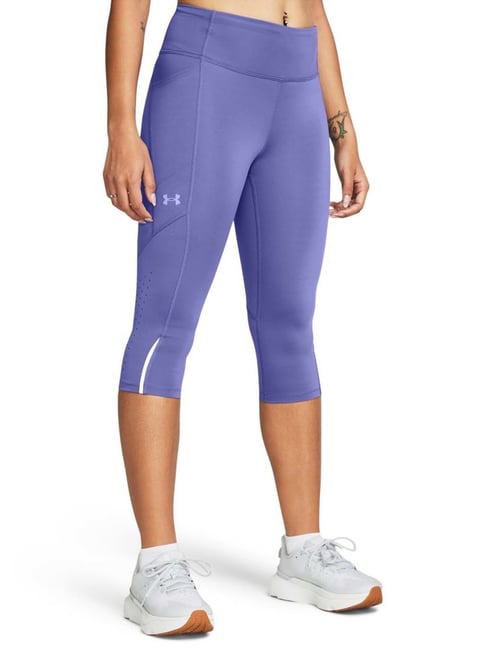 purple nike capris