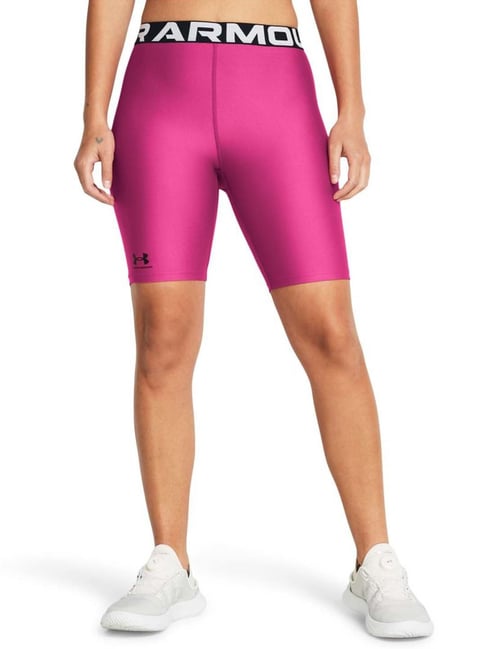 UNDER ARMOUR Pink Printed Sports Shorts-picture-28