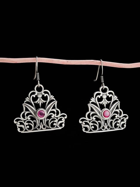 Fabindia Silver Dangler Earrings