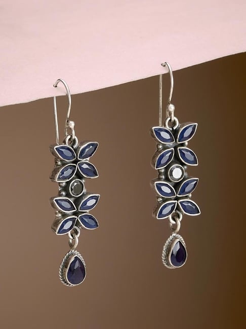Buy Fabindia Silver Dangler Earrings Online At Best Price Tata CLiQ