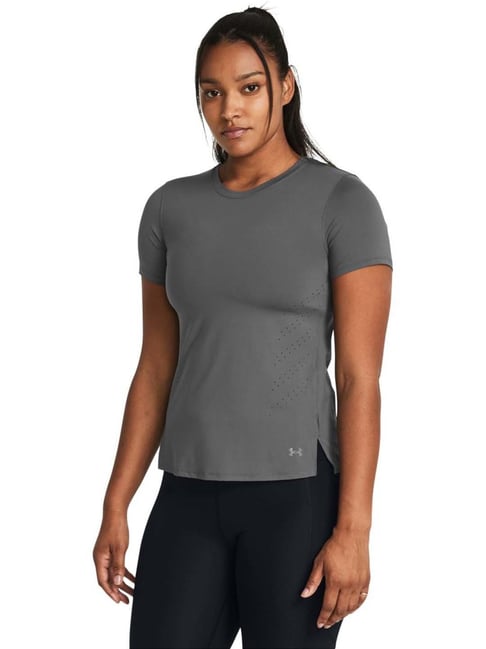 UNDER ARMOUR Grey Loose Fit Sports T-Shirt-picture-40