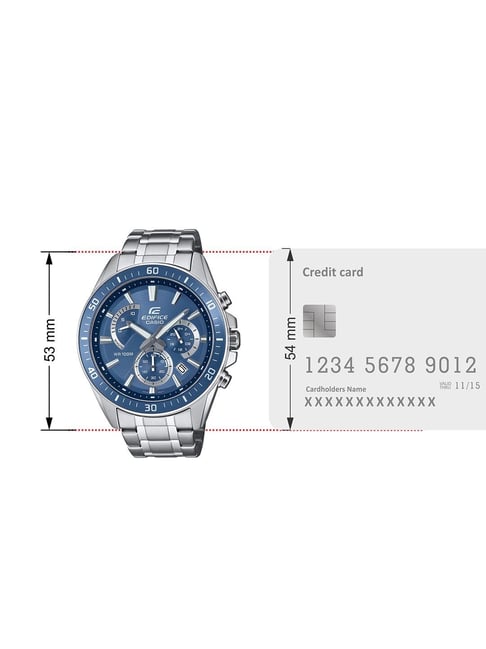 Stainless Steel Casio Edifice 5490 Efr 552 CASIO EFR-552L-5AVUDF