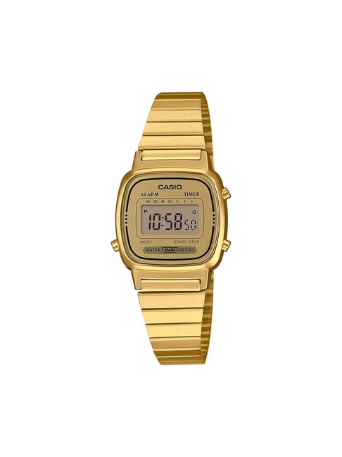Buy Casio Vintage LA670WGA-9DF Digital Watch for Women at Best