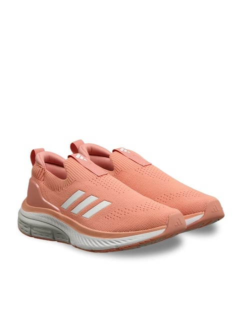 peach color adidas shoes