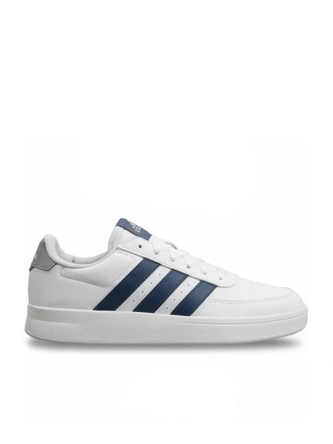 Adidas Men's BREAKNET 2.0 White Casual Sneakers