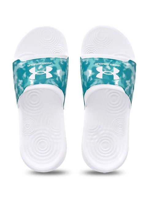 Buy Under Armour Women's Ignite Select Graphic Blue Slides