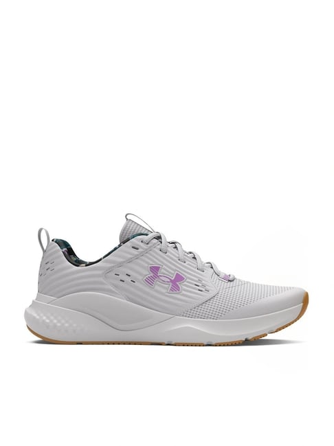 Under Armour Women's Charged Commit Grey Training Shoes