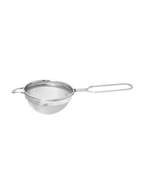 HAZEL Silver Stainless Steel Wire Handle Oil and Ghee Strainer-picture-19