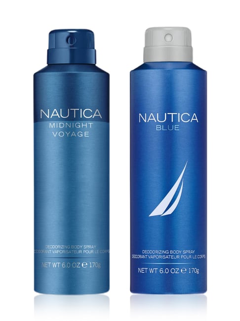Nautica Midnight Voyage & Blue Body Spray Combo