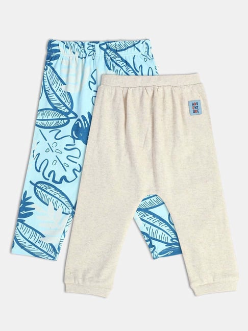 MINIKLUB Boys Multicolor Printed Full Sleeves Knit Bottom