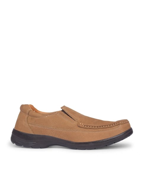 Bata Men's ROCK Tan Loafers