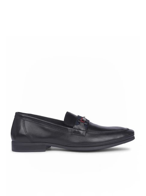 Bata Men's BIG E Black Loafers-picture-12