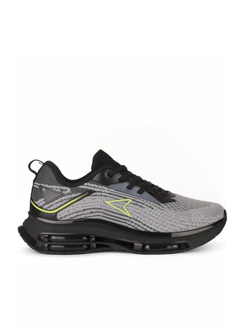 Power by Bata Men's CRANK Grey Running Shoes