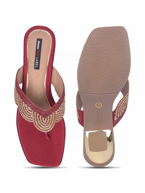 Flat Sandals Bata Shoes For Womens Red Label Collection Buy Bata