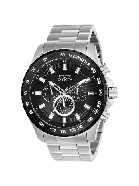 Invicta Speedway Invicta Watch Black Leather Band INVICTA 24210