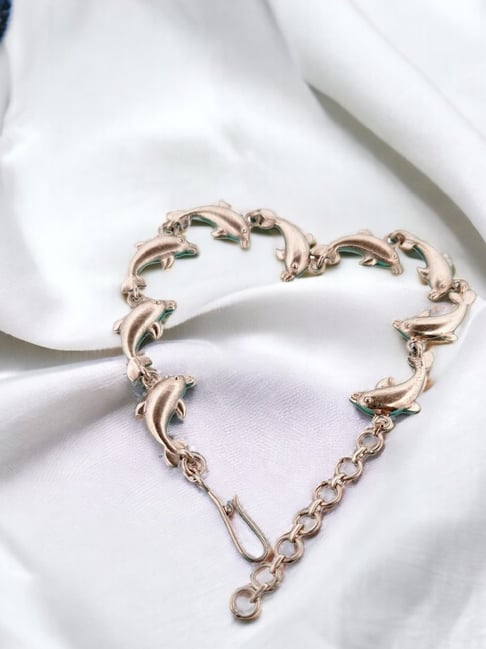 Rihi by P.C. Chandra Jewellers Floting Dolphin Bracelets for Women & Girls