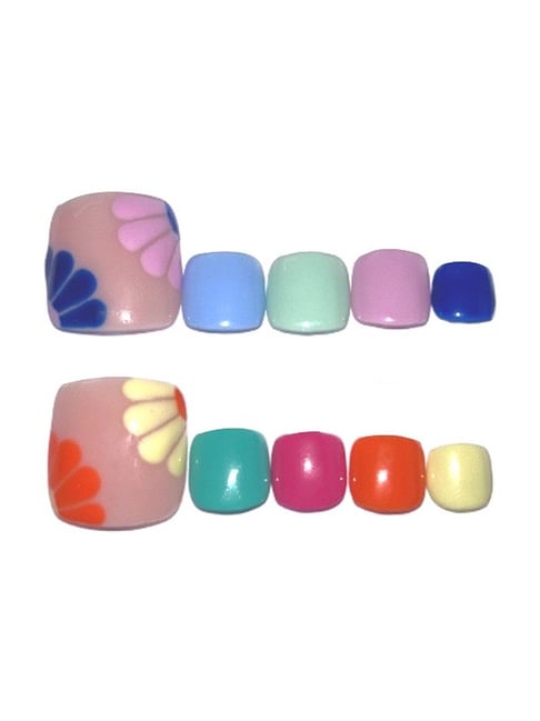 SOEZI Toezi Reusable Press On Nails Application Kit - Bold and Bright-picture-41