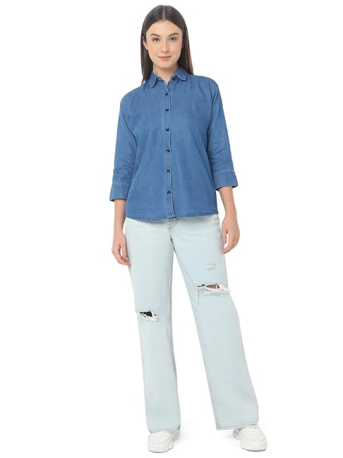 Denim Shirt New Kapde Jeans Pant Jean Cloth Shirt Smarty Pants