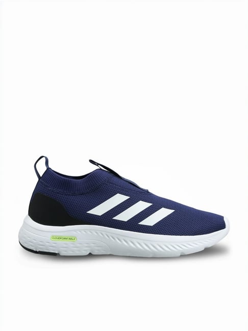 Adidas Men's Cloudfoam Move Sock Blue Running Shoes-picture-32