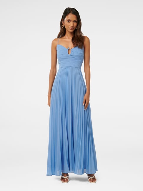 forever new blue maxi dress Freya Strappy Tiered Maxi Dress in blue - Size 4 to 16