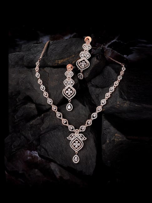 Buy Saraf RS Jewellery Necklace with Earrings for women Girls