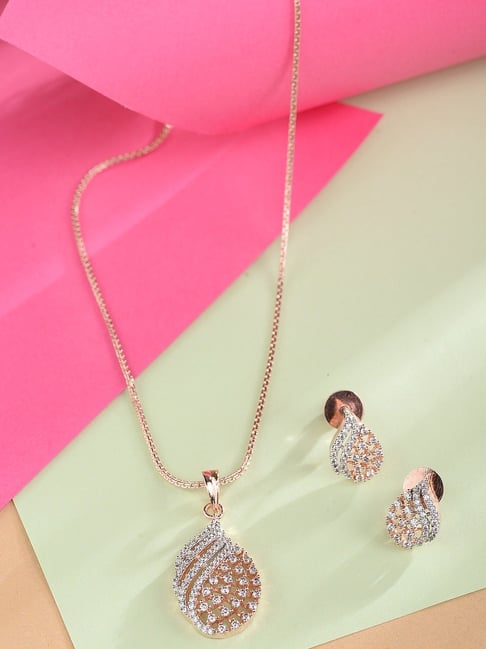 Buy Saraf RS Jewellery Necklace with Earrings for women Girls