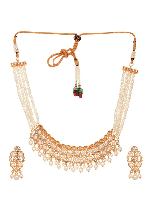 Amazon Jewellery Necklace Set Under 300 Om Jewells Rose Gold