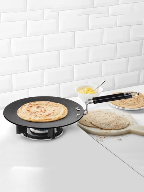 Borosil Aluminium Black Tawa (25 cm)