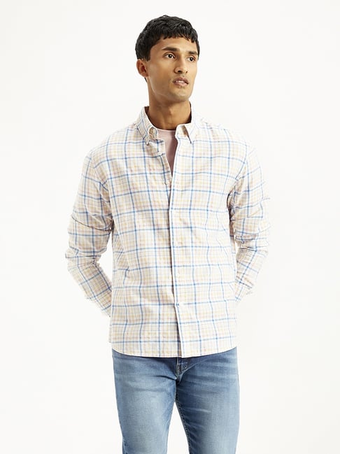 Levi's Multicolored Slim Fit Checks Shirt
