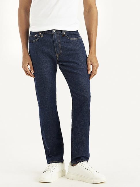 Levi's 511 Navy Cotton Slim Fit Jeans