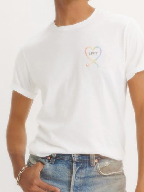 T shirt levis coeur on sale