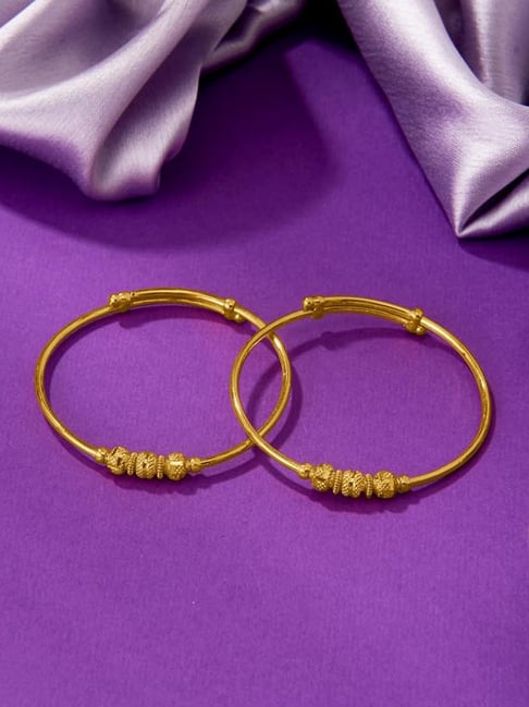 P.N.Gadgil Jewellers Junior Jewels 32 Karat BSI Hallmarked Yellow Gold Kids Bracelet For  Kids