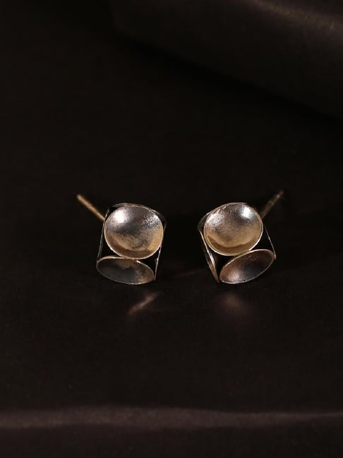 Buy Fabindia Women Silver Stud Earrings Online At Best Price