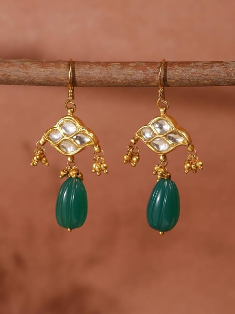 Buy Fabindia Women Silver Dangler Earrings Online At Best Price