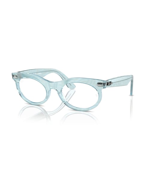 RAY-BAN Unisex Oval Light Blue Frames 0RX2242V829350