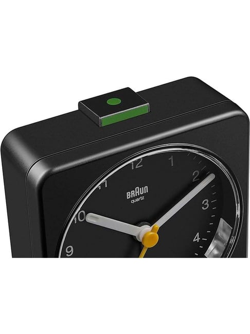 Buy Braun Black Classic Travel Analog Alarm Clock at Best Price