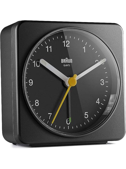 Buy Braun Black Classic Travel Analog Alarm Clock at Best Price
