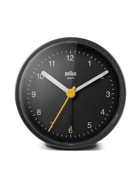 Buy Braun Black Digital Alarm Clock With Temperature Display at