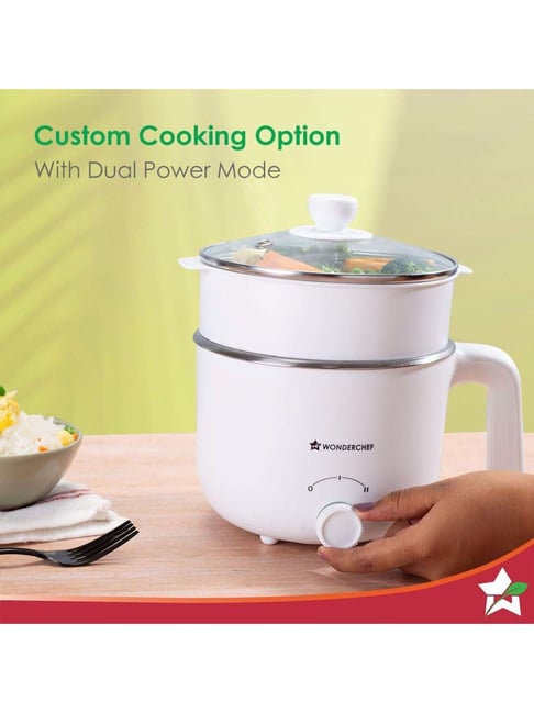 Buy Wonderchef Luxe 600W Multi Cook Kettle at Best Price Tata CLiQ