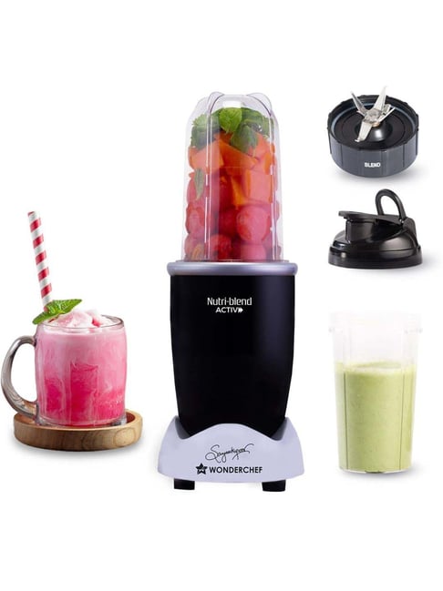 Buy Wonderchef Nutri-blend Activ 500W Mixer Grinder Blender at