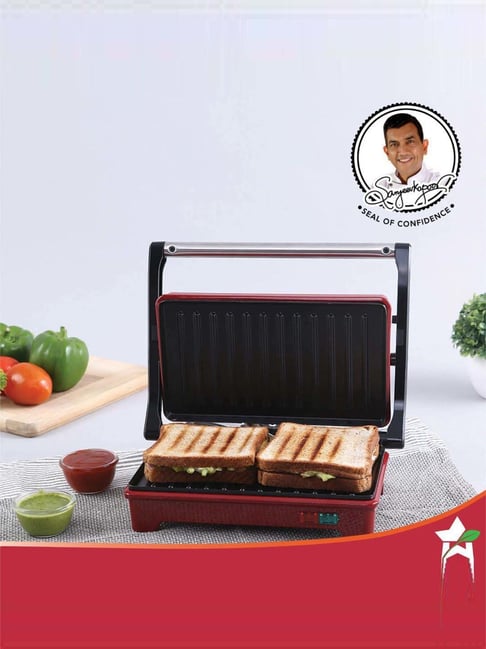 Buy Wonderchef Tandoor Mini Plus 750W Contact Grill Sandwich