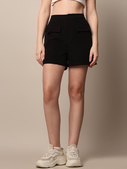 Only Black Regular Fit Shorts-picture-27