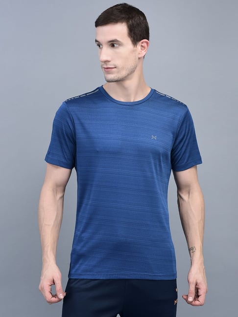 Force NXT Blue Regular Fit Sports T-Shirt-picture-21