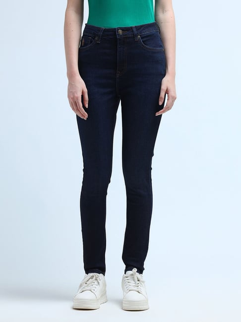 U.S. Polo Assn. Blue Super Skinny Fit High Rise Jeans-picture-12